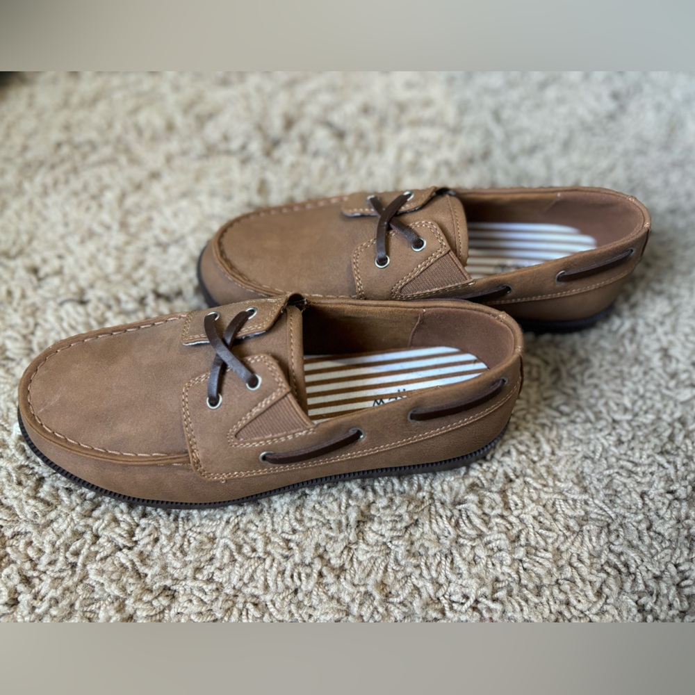 JCrew Boys size 1 loafers boat shoes - new